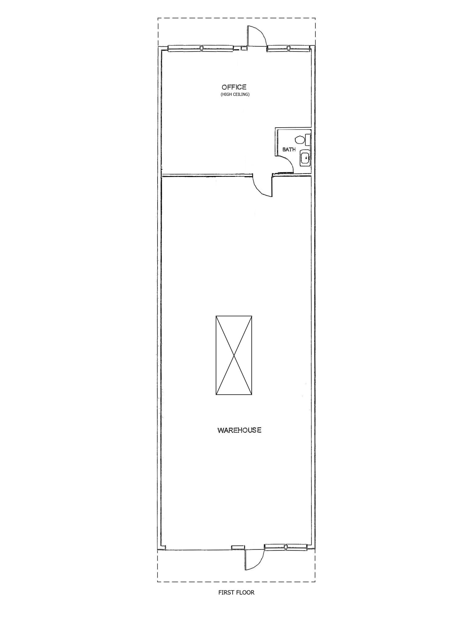 27324 Camino Capistrano, Laguna Niguel, CA for lease Floor Plan- Image 1 of 1