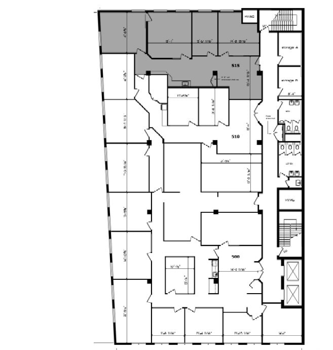 505 8th Ave SW, Calgary, AB for lease Floor Plan- Image 1 of 1