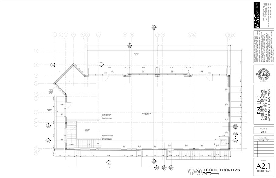 101 S Chestnut St, McKinney, TX for lease - Site Plan - Image 3 of 3