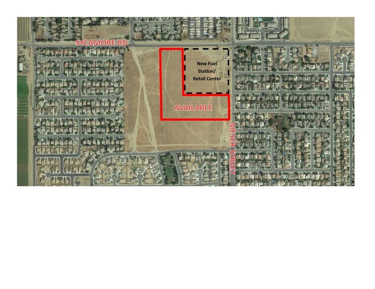 Swc Sycamore Rd & Meyer St, Arvin, CA 93203