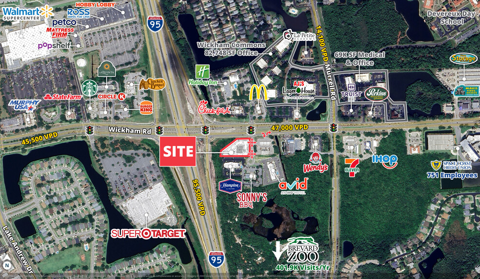 100 Sheriff Rd, Melbourne, FL for lease - Aerial - Image 1 of 1