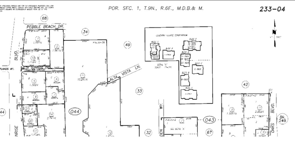 7920 Alta Sunrise Ln, Citrus Heights, CA for lease - Plat Map - Image 2 of 2