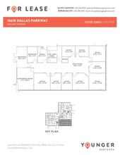 16610 N Dallas Pky, Dallas, TX for lease Floor Plan- Image 1 of 2