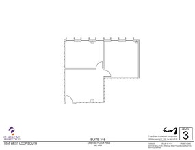 5555 West Loop South, Bellaire, TX for lease Floor Plan- Image 1 of 5