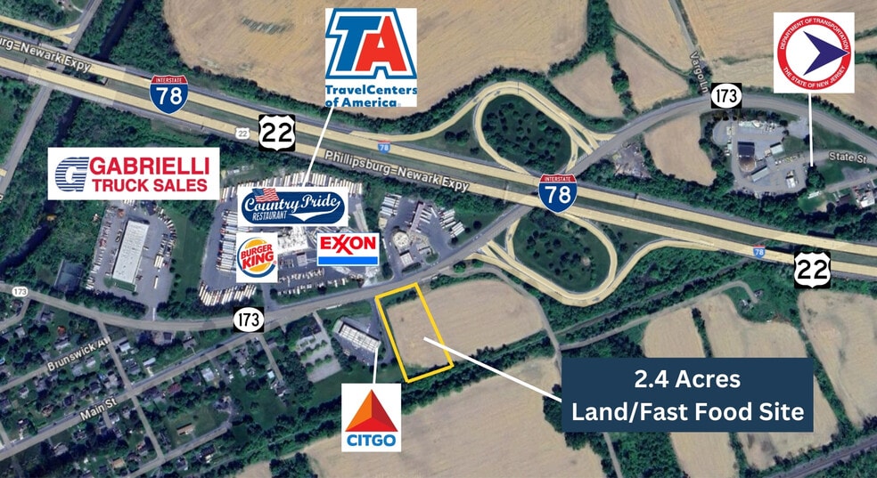 978 NJ-173, Bloomsbury, NJ for lease - Building Photo - Image 1 of 2