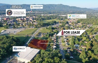 2383 Roanoke Blvd, Salem, VA - AERIAL  map view - Image1