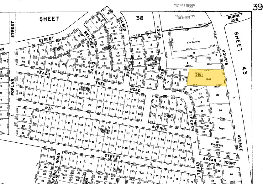 2424 Morris Ave, Union, NJ for lease - Plat Map - Image 2 of 3