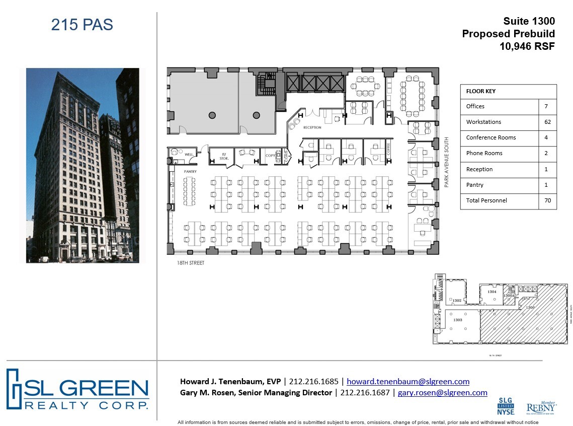 215 Park Ave S, New York, NY for lease Floor Plan- Image 1 of 1