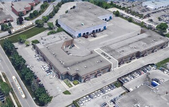 760 Pacific Rd, Oakville, ON - AERIAL map view