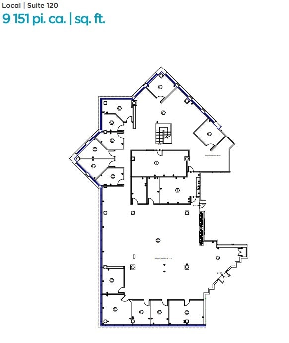 6505 Rte Transcanadienne, Montréal, QC for lease Floor Plan- Image 1 of 1