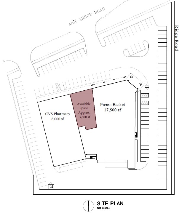 49471-49485 Ann Arbor Rd W, Plymouth, MI for sale Site Plan- Image 1 of 1