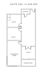345 Lorton Ave, Burlingame, CA for lease Floor Plan- Image 1 of 1