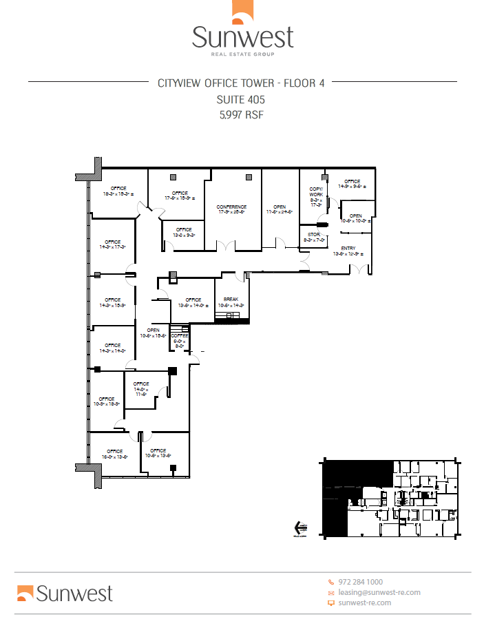 5339 Alpha Rd, Dallas, TX for lease Floor Plan- Image 1 of 1