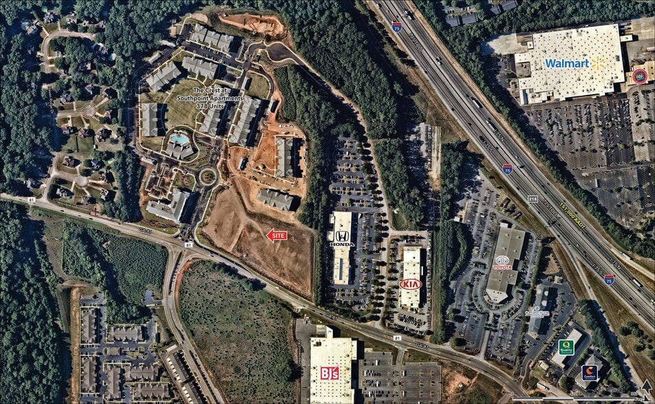 300 Highway 81 W, McDonough, GA for lease - Aerial - Image 2 of 3