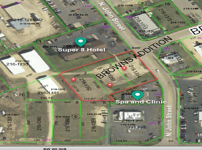 1300 N Johns St, Dodgeville, WI for sale Aerial- Image 1 of 8