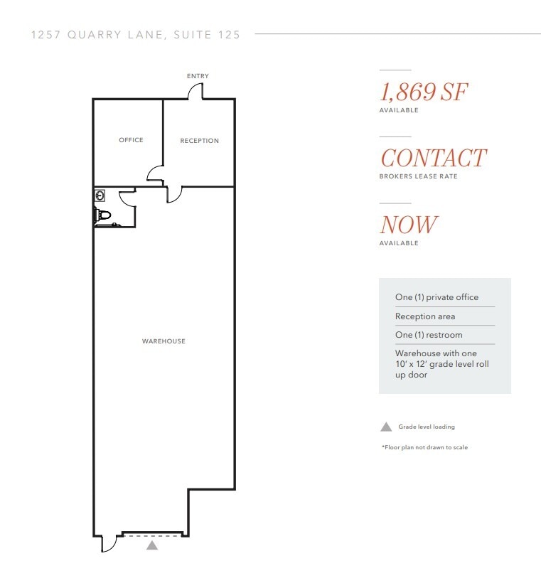 1241 Quarry Ln, Pleasanton, CA for lease Floor Plan- Image 1 of 1