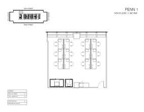 PENN 1, New York, NY for lease Floor Plan- Image 1 of 1