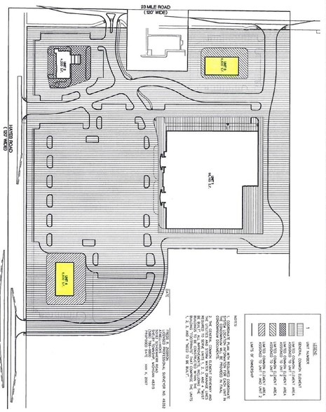 Hayes Rd, Macomb Township, MI for lease - Site Plan - Image 2 of 2