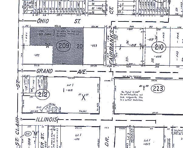 211 E Ohio St, Chicago, IL for lease - Plat Map - Image 2 of 2