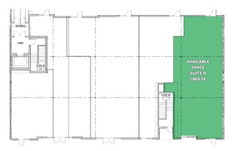 415 Center Pl, Altoona, IA for lease Floor Plan- Image 2 of 2