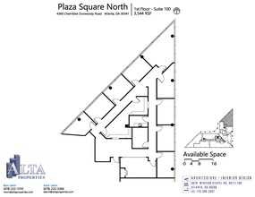 4360 Chamblee Dunwoody Rd, Atlanta, GA for lease Floor Plan- Image 1 of 1