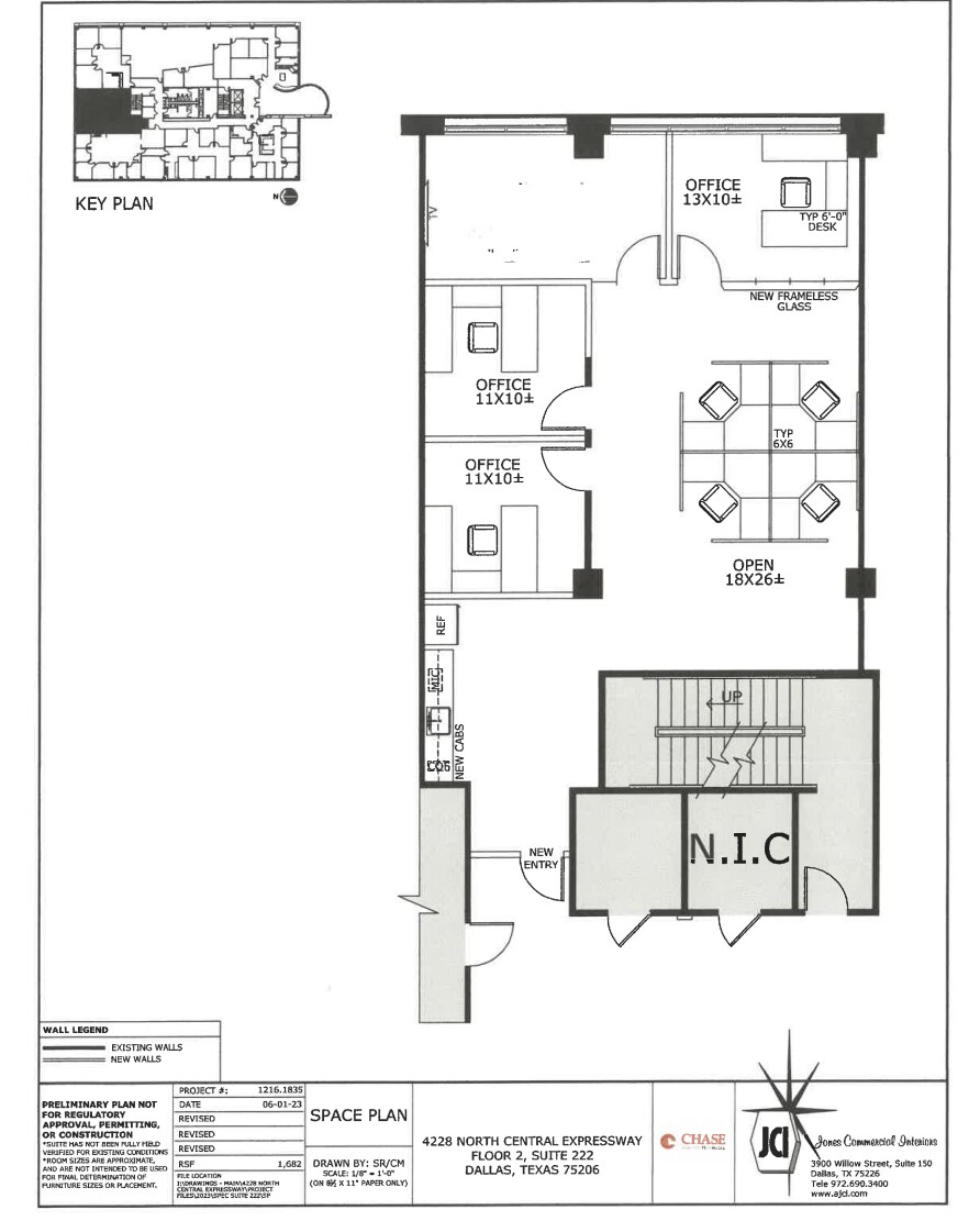 4228 N Central Expy, Dallas, TX for lease Floor Plan- Image 1 of 1