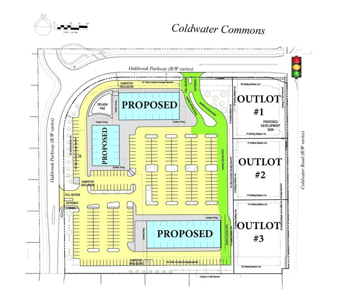 6901 Coldwater rd, Fort Wayne, IN for lease - Site Plan - Image 2 of 7