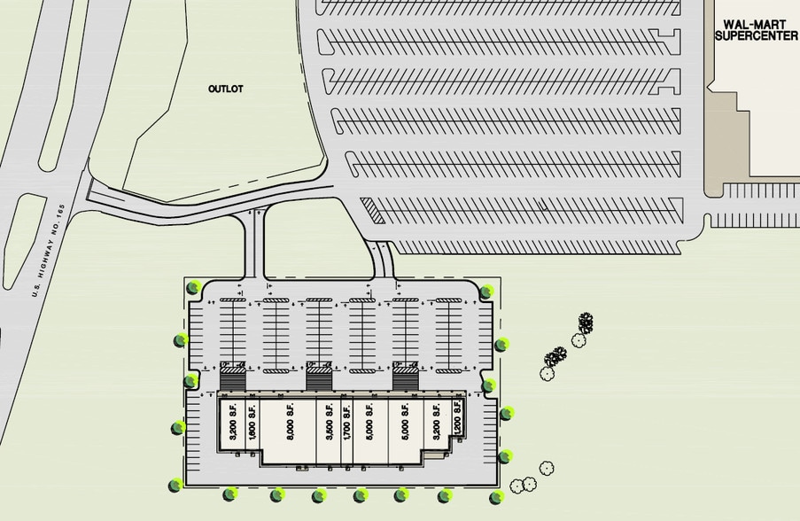 3628 Monroe Hwy, Pineville, LA for lease - Primary Photo - Image 1 of 7