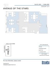 1901 Avenue of the Stars, Los Angeles, CA for lease Floor Plan- Image 2 of 2