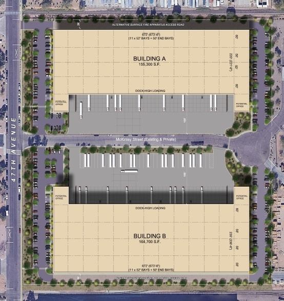 N 47th Ave & McKinley St, Phoenix, AZ for lease - Building Photo - Image 2 of 2
