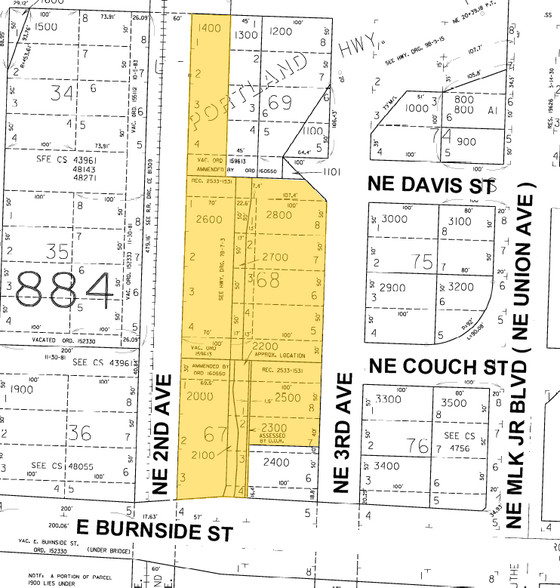 123 NE 3rd Ave, Portland, OR for lease - Plat Map - Image 2 of 6