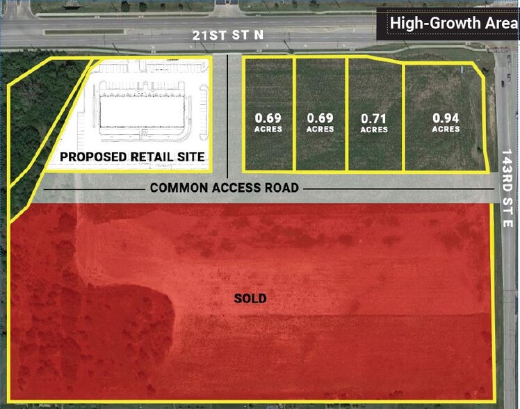 21st St & 143rd St E, Wichita, KS for lease - Building Photo - Image 3 of 5