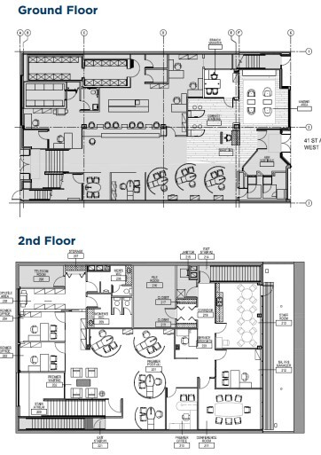 2164 W 41st Ave, Vancouver, BC for lease Floor Plan- Image 1 of 1