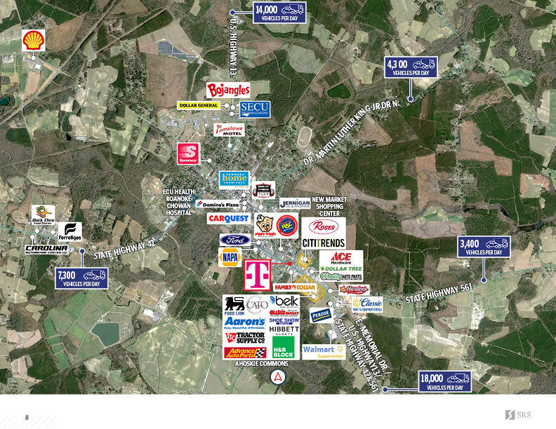 1201 Memorial Dr E, Ahoskie, NC 27910 TMobile New 10Yr Corp NN