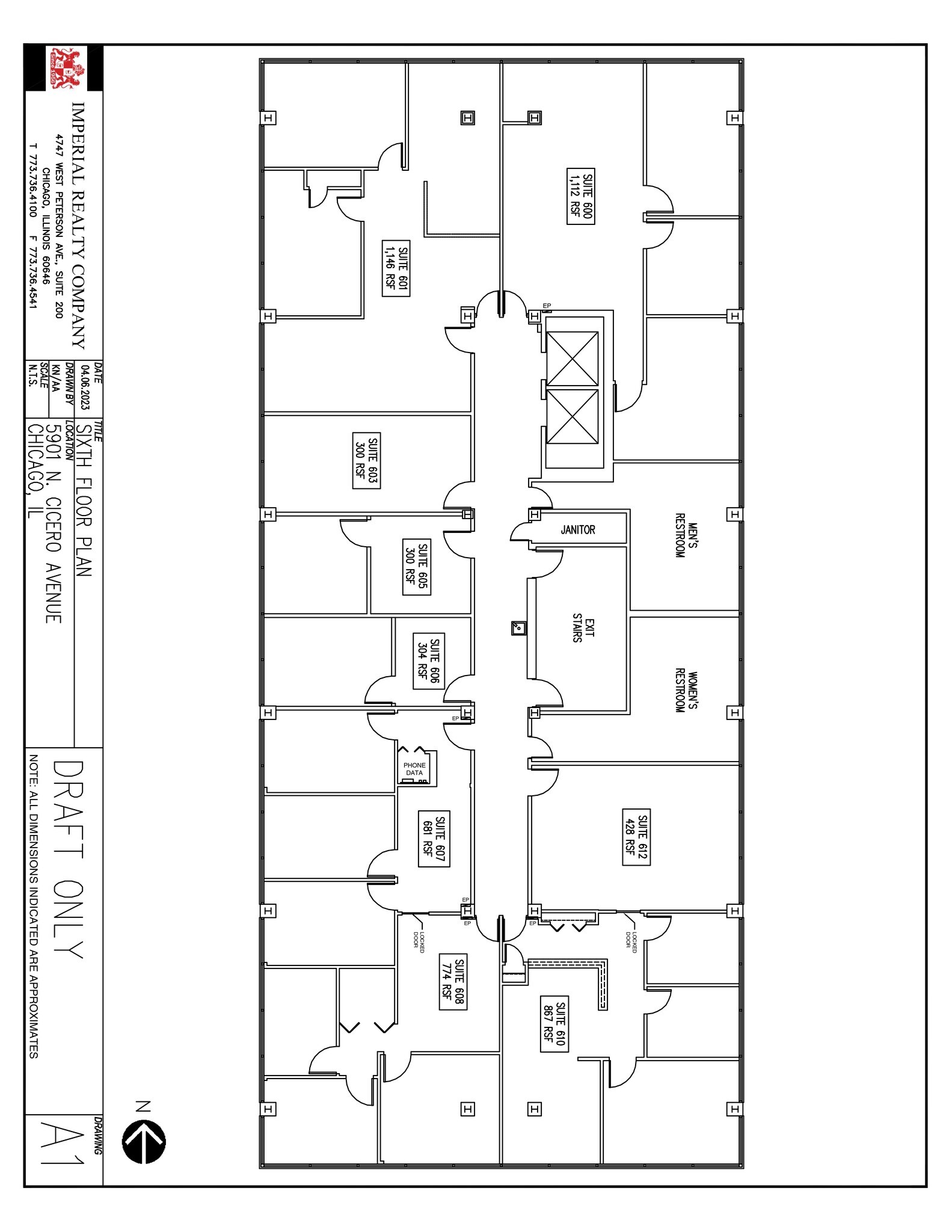 5901 N Cicero Ave, Chicago, IL for lease Site Plan- Image 1 of 1
