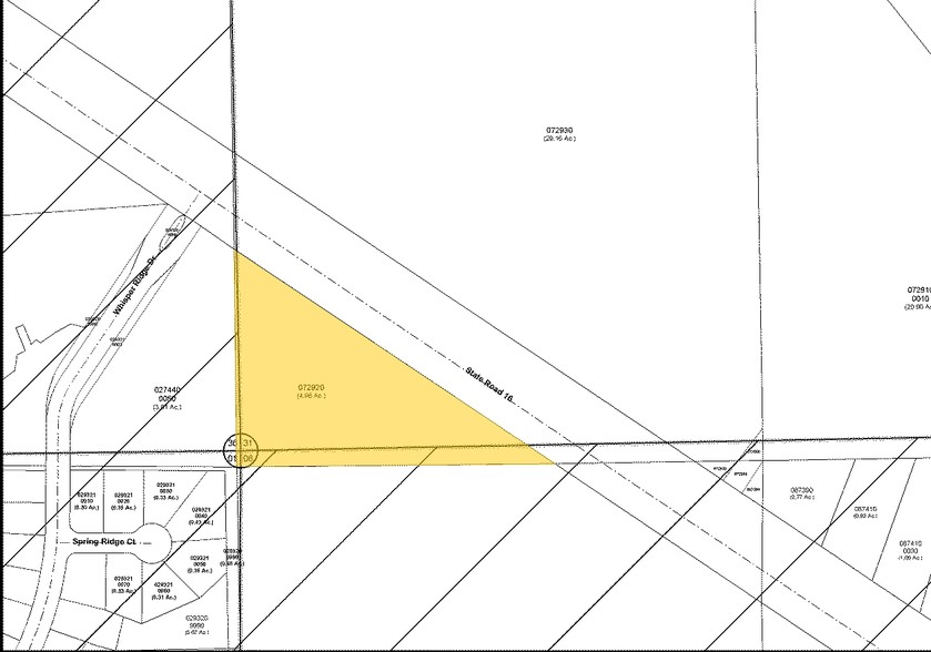 State Route 16, Saint Augustine, FL for sale - Plat Map - Image 1 of 1