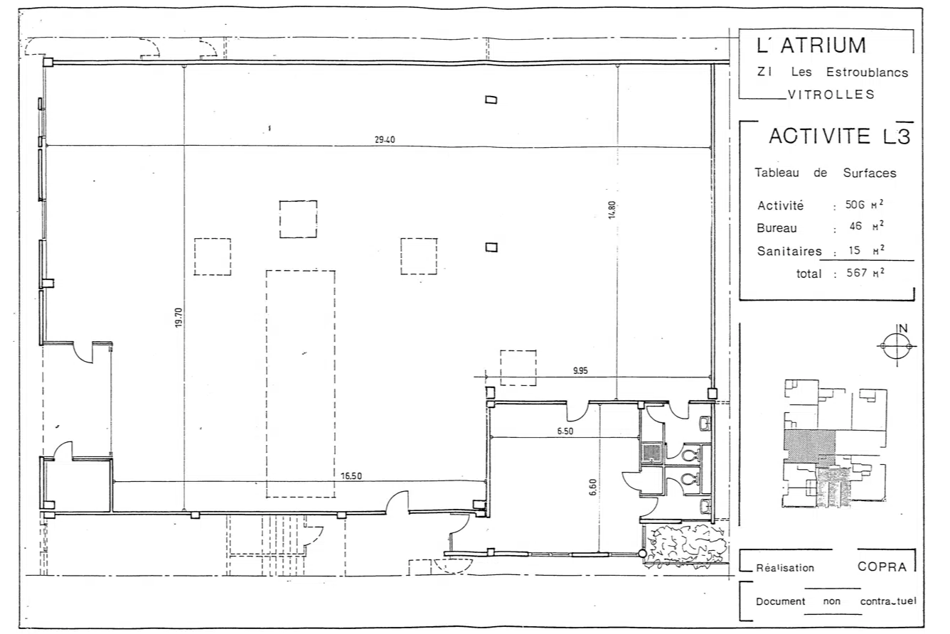 Flex in Vitrolles for lease Floor Plan- Image 1 of 1