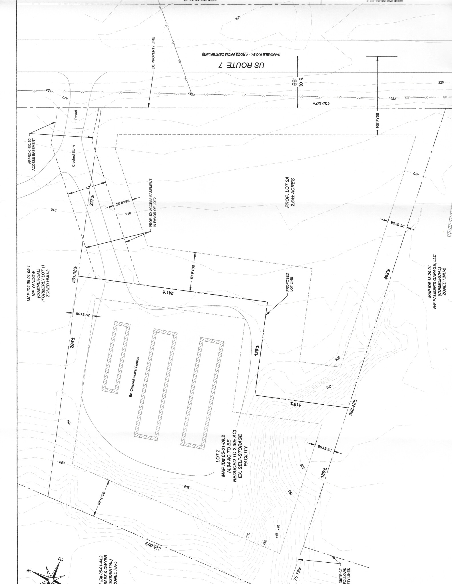 7175 US ROUTE 7, Ferrisburgh, VT for lease Site Plan- Image 1 of 3