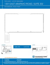 1301 E Arapaho Rd, Richardson, TX for lease Floor Plan- Image 1 of 1