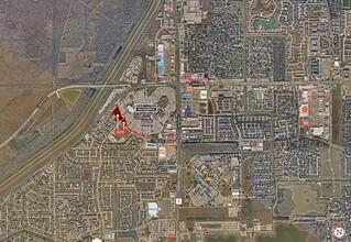 Westheimer Rd & Richmond Ave, Houston, TX - aerial  map view