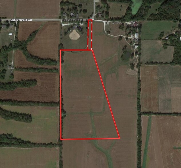 22.6 Acres Josephville Rd, Wentzville, MO for sale - Aerial - Image 2 of 10