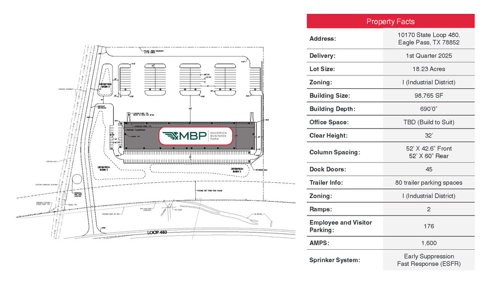 10170 State Loop 480, Eagle Pass, TX for lease - Site Plan - Image 2 of 4