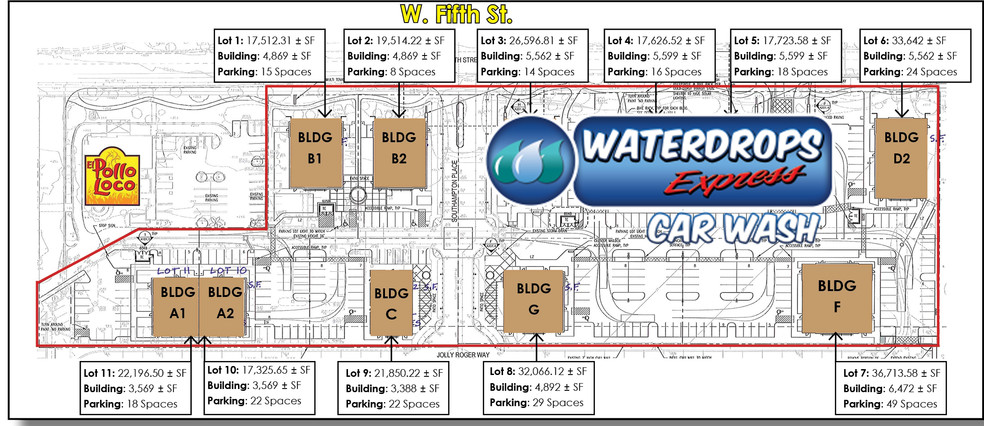 3600-3700 W 5th St, Oxnard, CA for sale - Primary Photo - Image 1 of 1