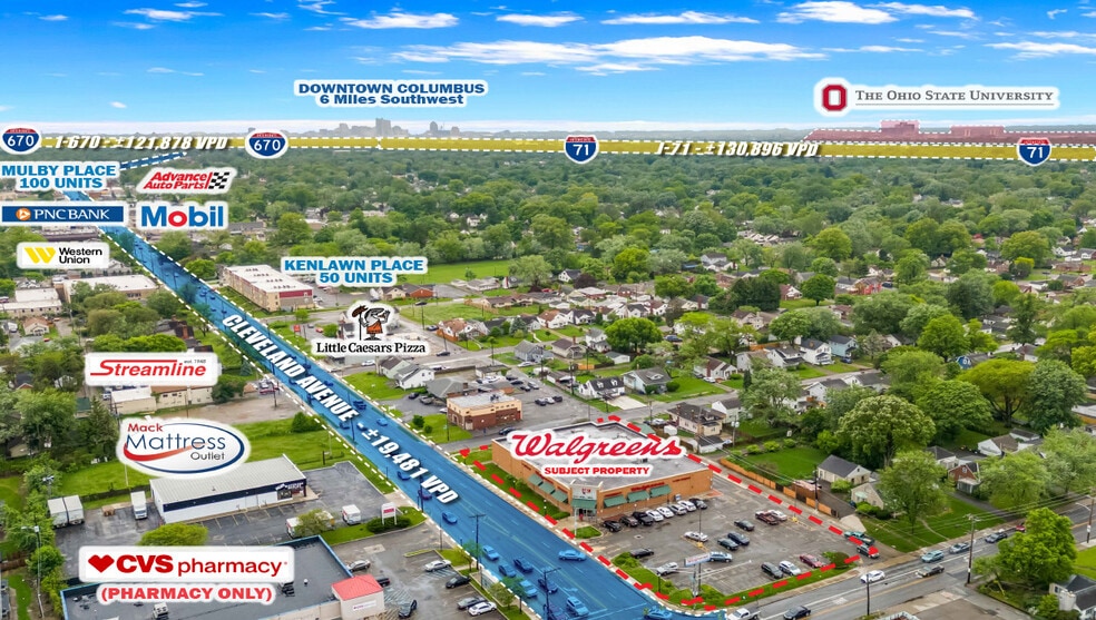 3093 Cleveland Ave, Columbus, OH for lease - Building Photo - Image 2 of 3