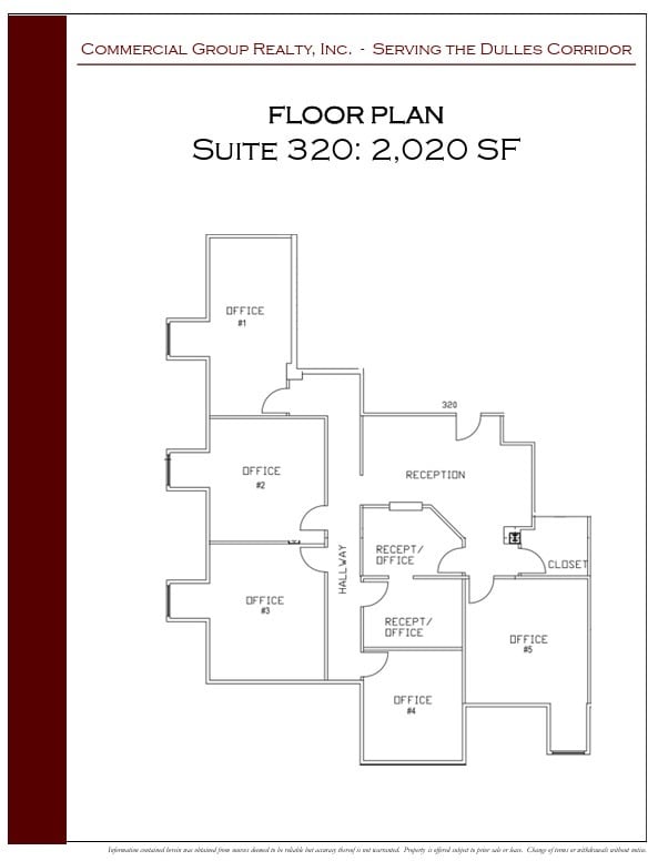 5675 Stone Rd, Centreville, VA for lease Floor Plan- Image 1 of 1