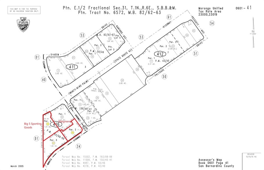 29 Palms Hwy (Hwy 62) hwy, Yucca Valley, CA for sale - Building Photo - Image 2 of 2