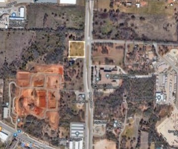 SWC N Mayhill Dr & Mills & Hummingbird, Denton, TX for sale - Aerial - Image 3 of 5