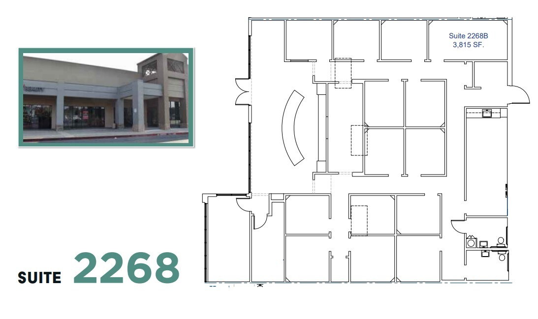 2100-2480 Grass Valley Hwy, Auburn, CA for lease Floor Plan- Image 1 of 2