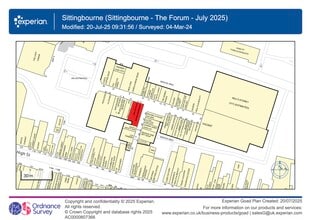 High St, Sittingbourne for lease Site Plan- Image 1 of 2
