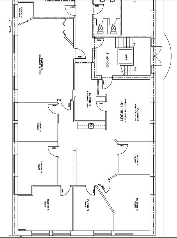 400 Boul Maloney E, Gatineau, QC for lease Floor Plan- Image 1 of 1